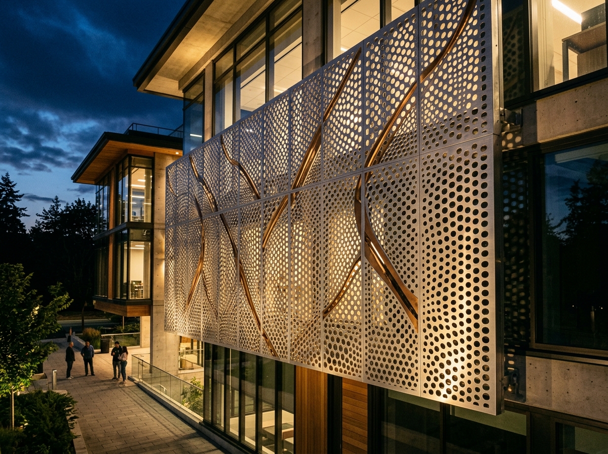 Parametric Architectural Facade Screen